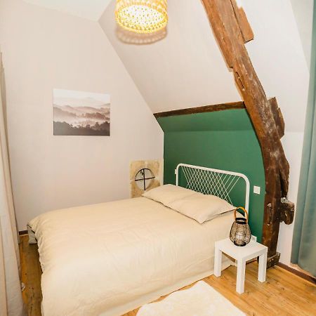 Nid Douillet La Cour Du Dauphin, Vue Cathedrale Imprenable Apartment Laon Ngoại thất bức ảnh